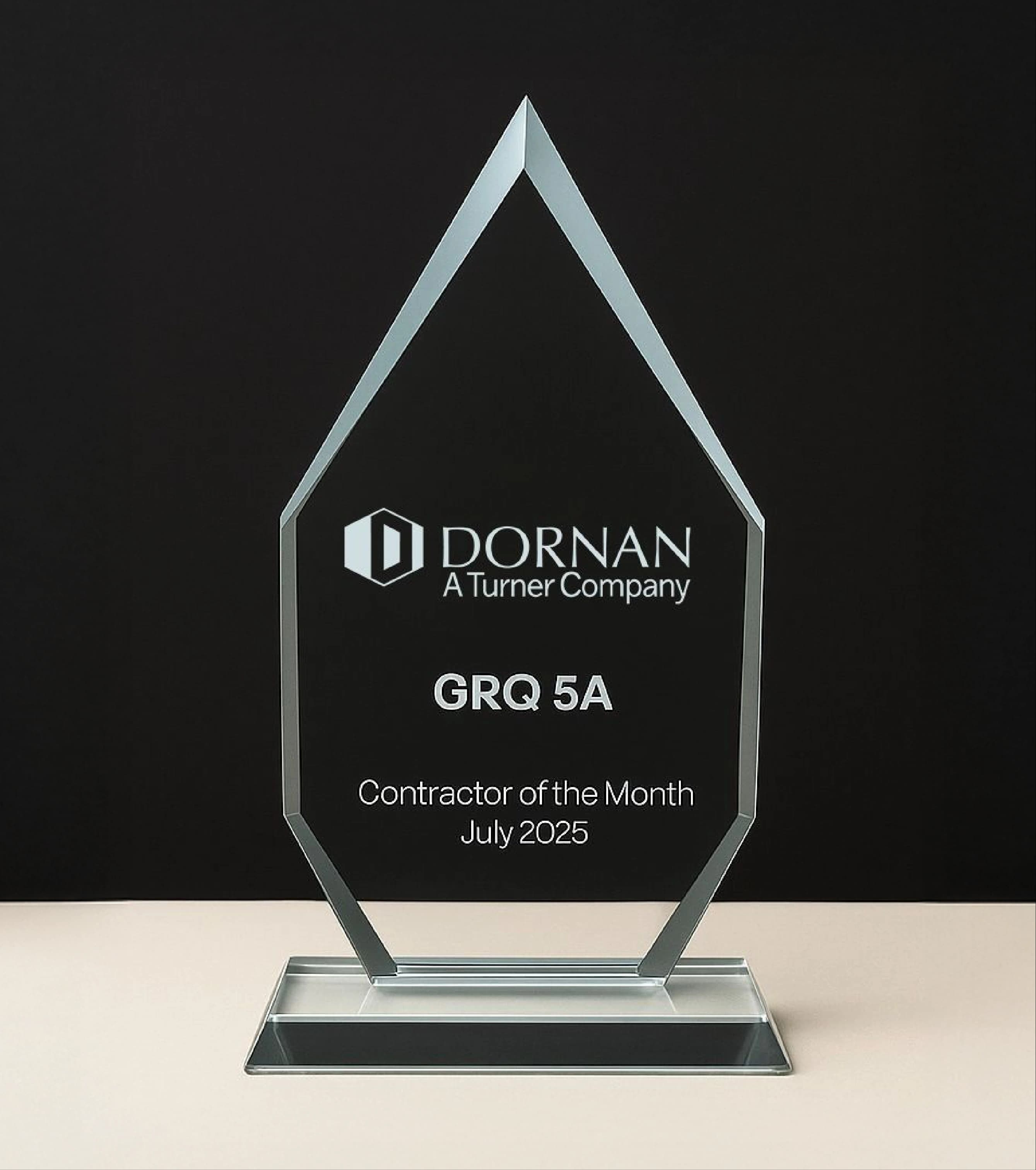 Contractor of the month